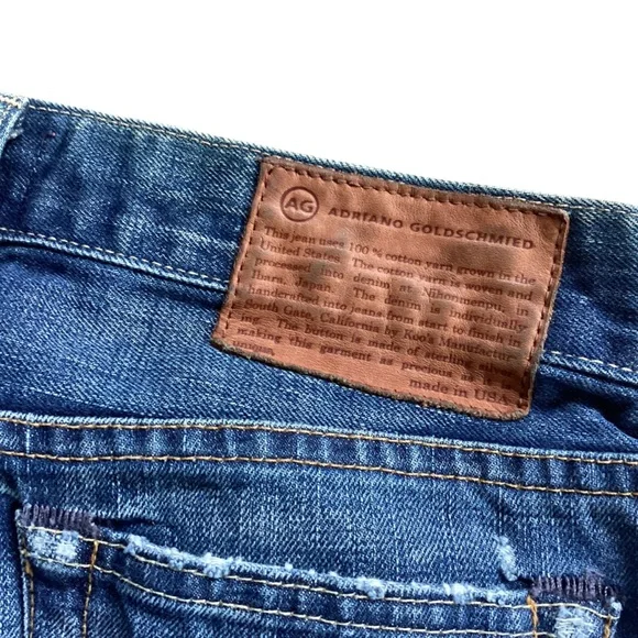 Ag Adriano Goldschmeid Straight leg boyfriend jeans size 25